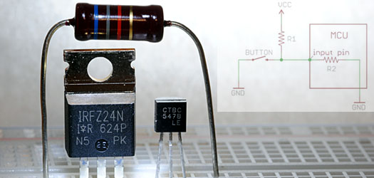 Transistoren, MOSFETs & Pull-Ups